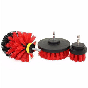 3 pcs Power Scrubber Brush Set for Bathroom | Drill Scrubber Brush for Cleaning Cordless Drill Attachment