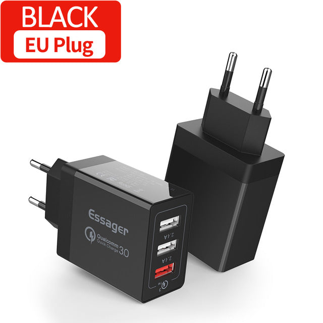 Essager Quick Charge 3.0 USB Charger 30W QC3.0 Fast Charging USB