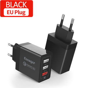 Essager Quick Charge 3.0 USB Charger 30W QC3.0 Fast Charging USB