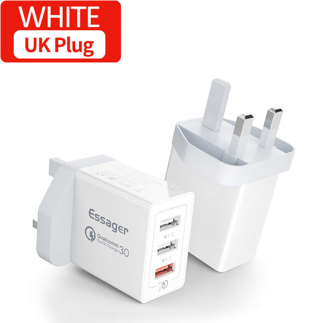 Essager Quick Charge 3.0 USB Charger 30W QC3.0 Fast Charging USB